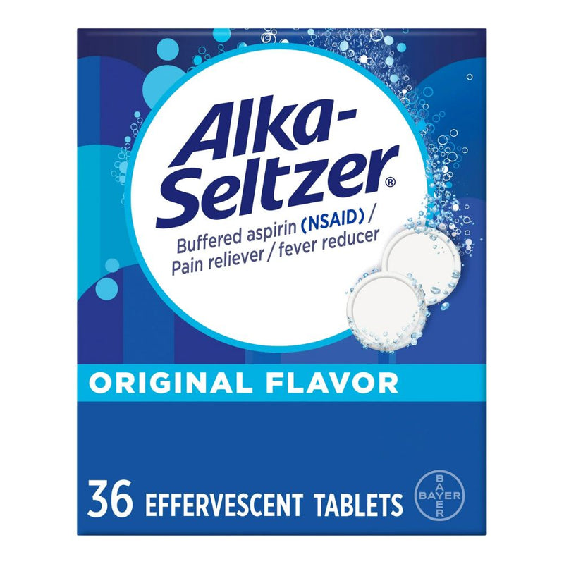 Alka Seltzer Original Flavors Tabletas Efervescentes 36 Und