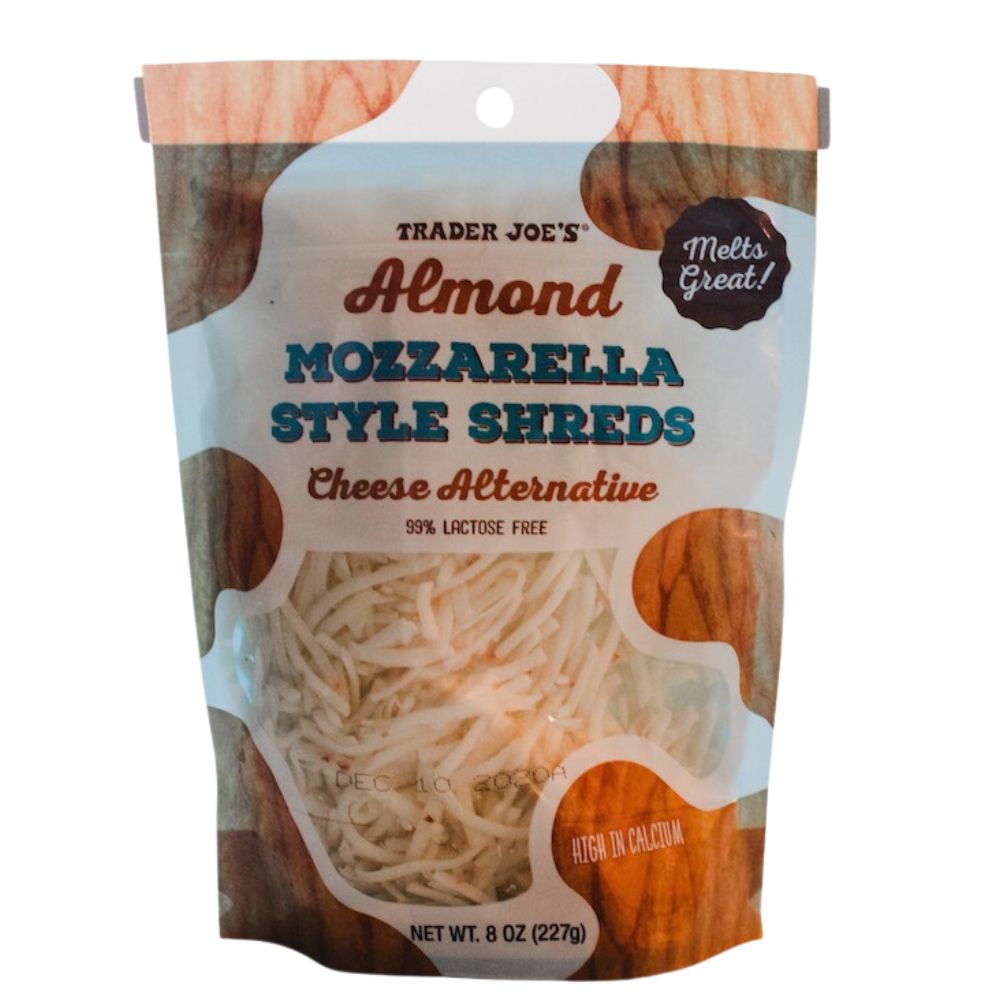 Trader Joe's Almond Mozzarella Style Shreds 227gr