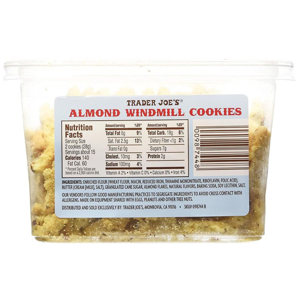 Trader Joe´s  Almond Windmill Cookies 425g