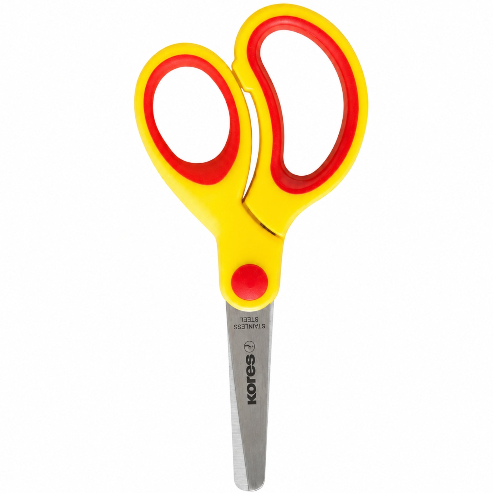 Kores Tijera Escolar SoftGrip 130mm Redonda 1 Und 6 Opciones