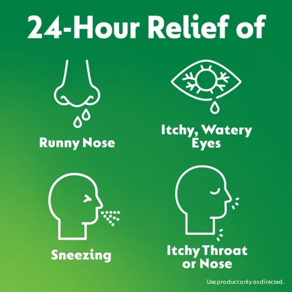 Zyrtec Allergy Liquid Gels 10mg Cetirizine HCI 25 Capsules