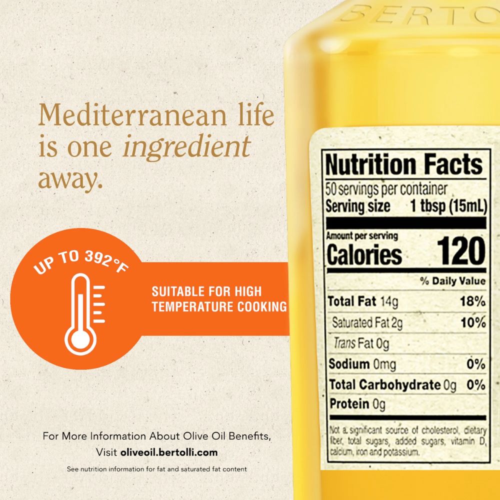 Aceite de Oliva Bertolli Cooking Olive Oil Mild Taste 750 ml