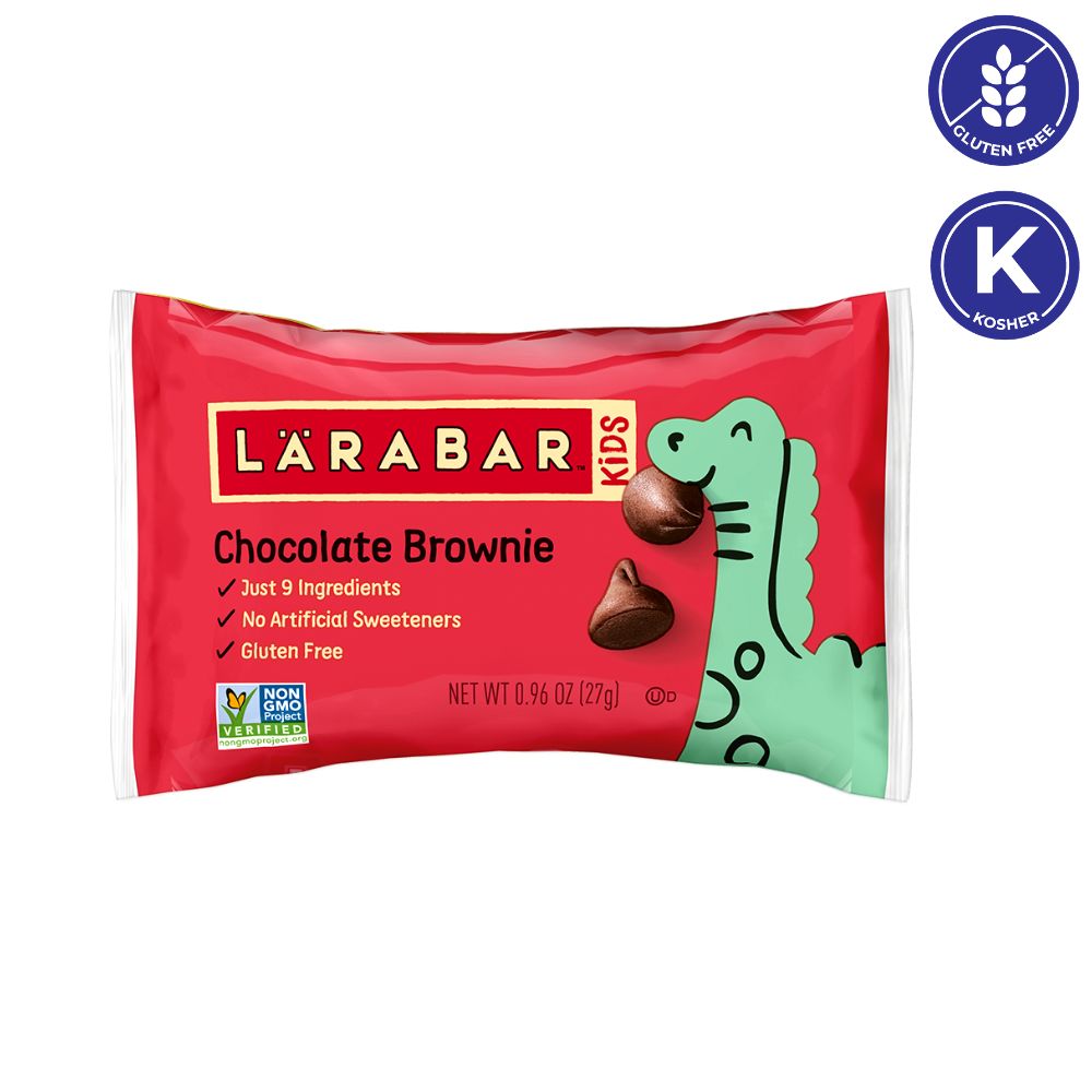 Larabar Kids Bakes Chocolate Brownie Bars 27g