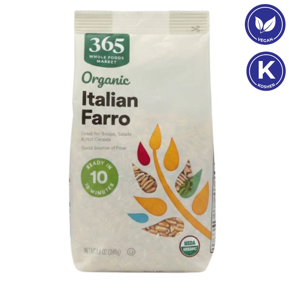 365 Whole Foods Market Oganic Italian Farro 249g
