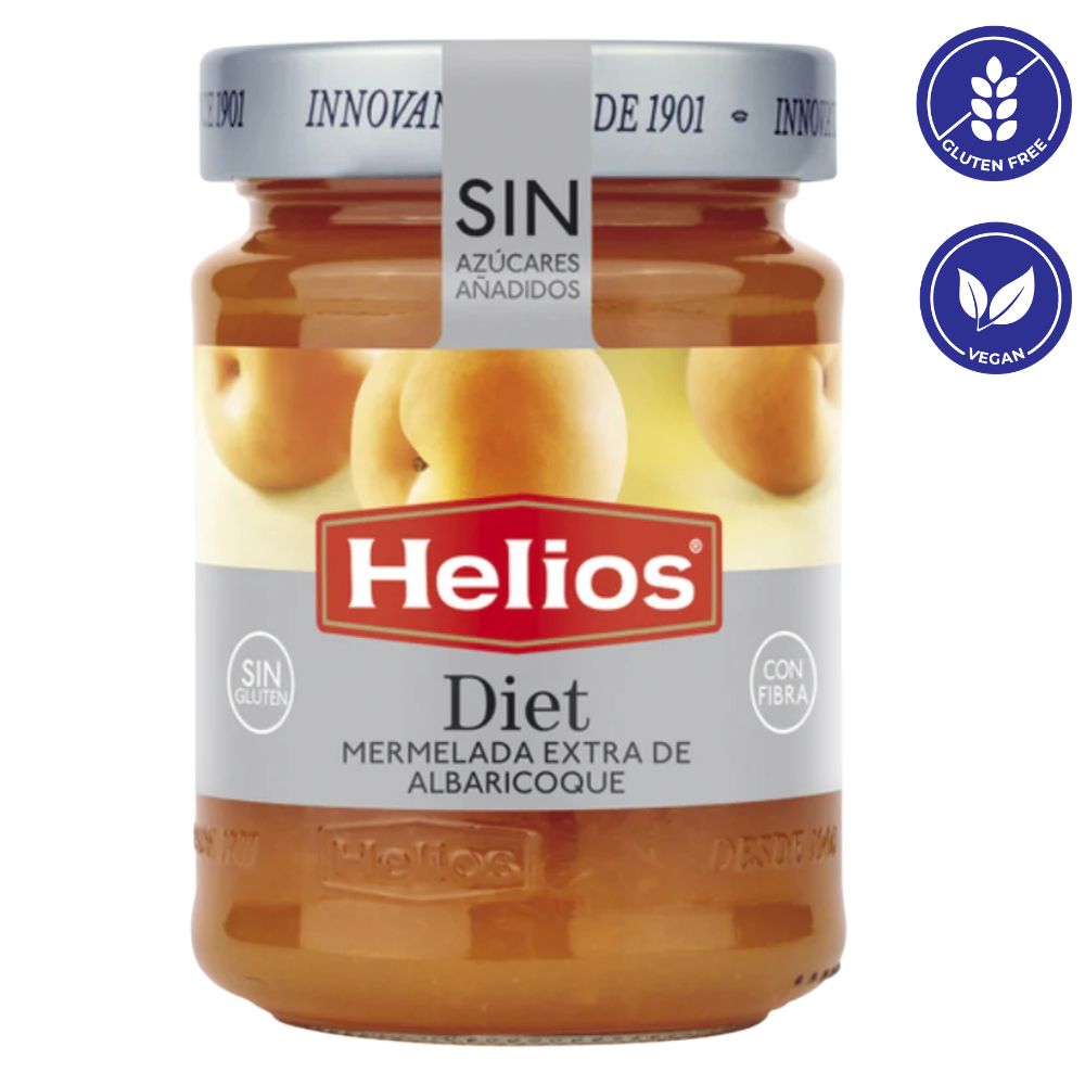 Helios Mermelada De Albaricoque Diet Extra 280gr