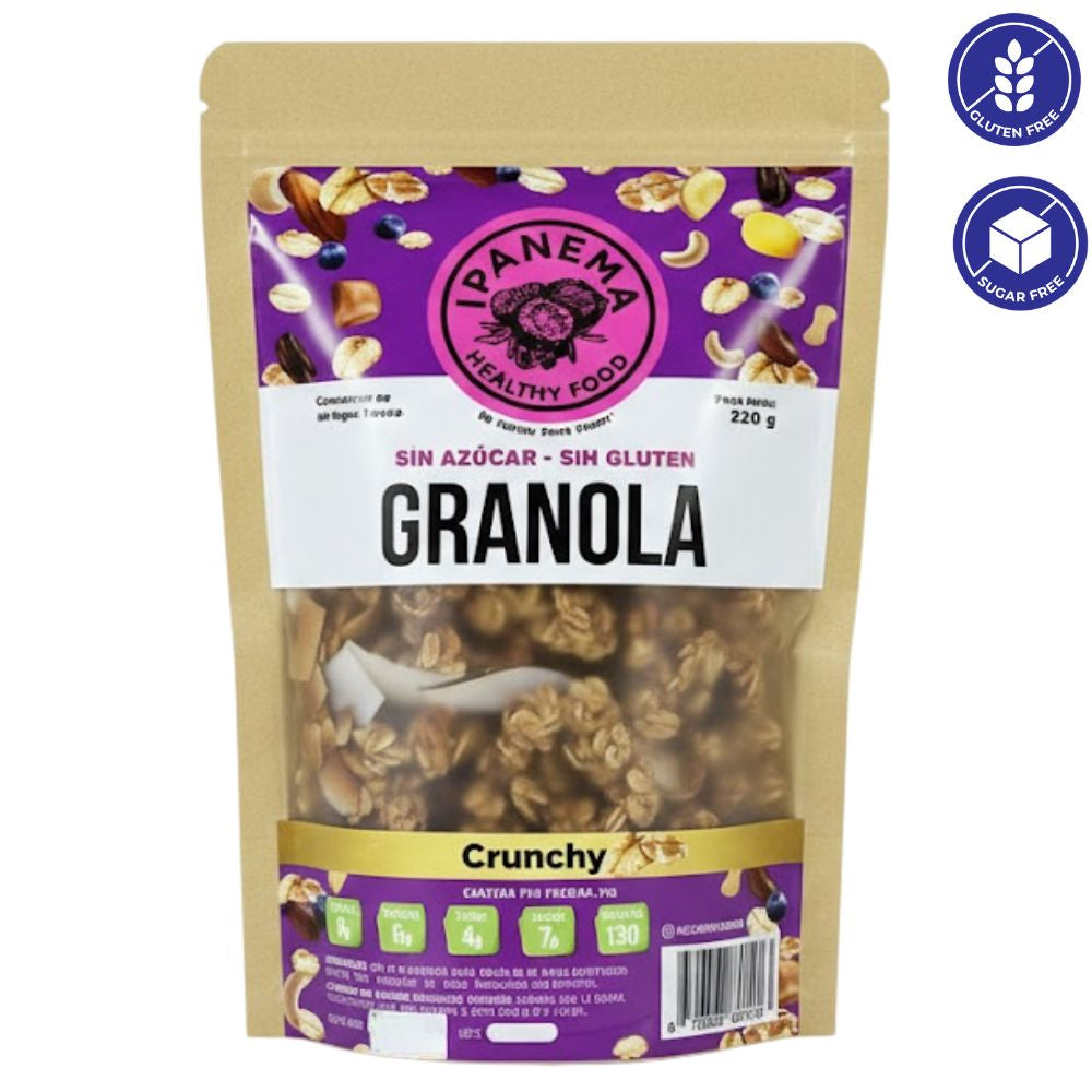 Ipanema Granola Crunchy Sin Azucar 220g