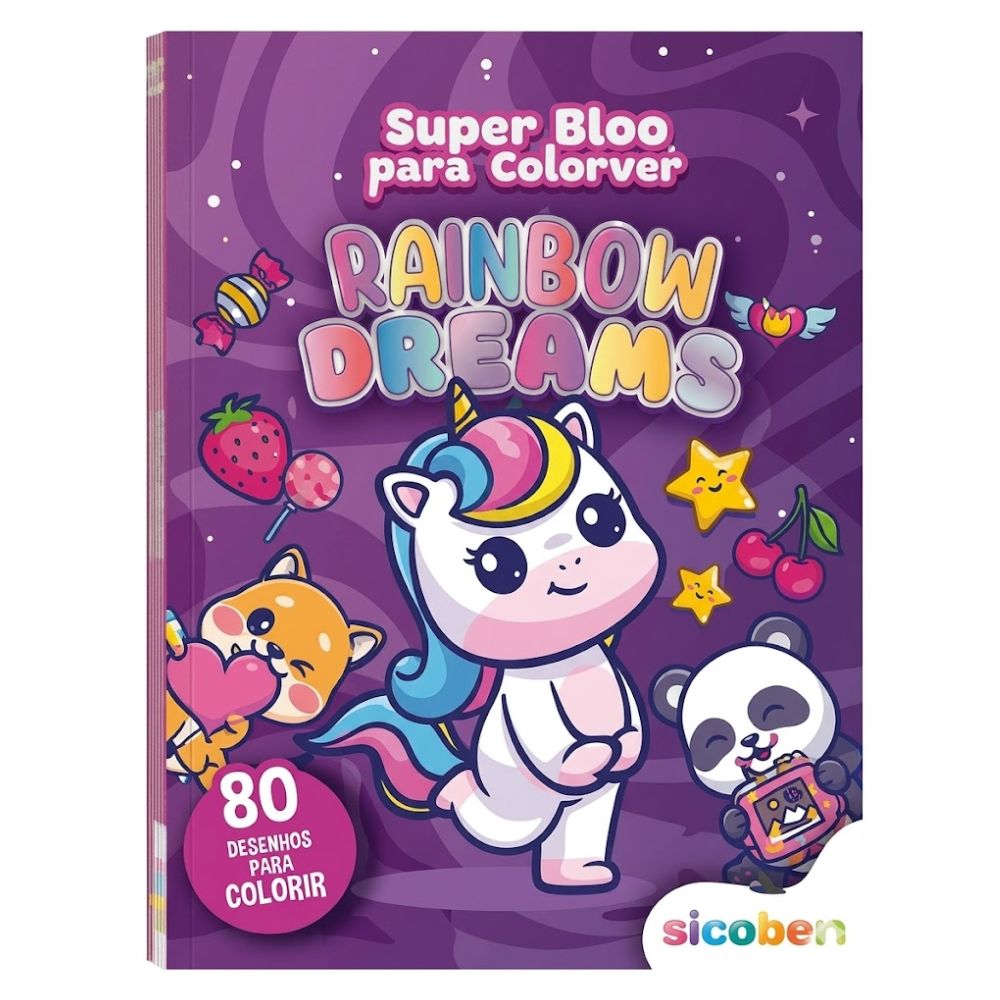 Rainbow Dreams Libro De Colorear