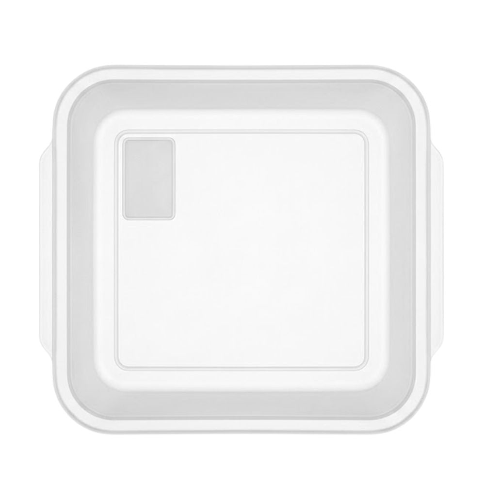 Plastihome Conservador de Alimentos Cuadrado Pequeno Tipo Sandwich Colores Variados