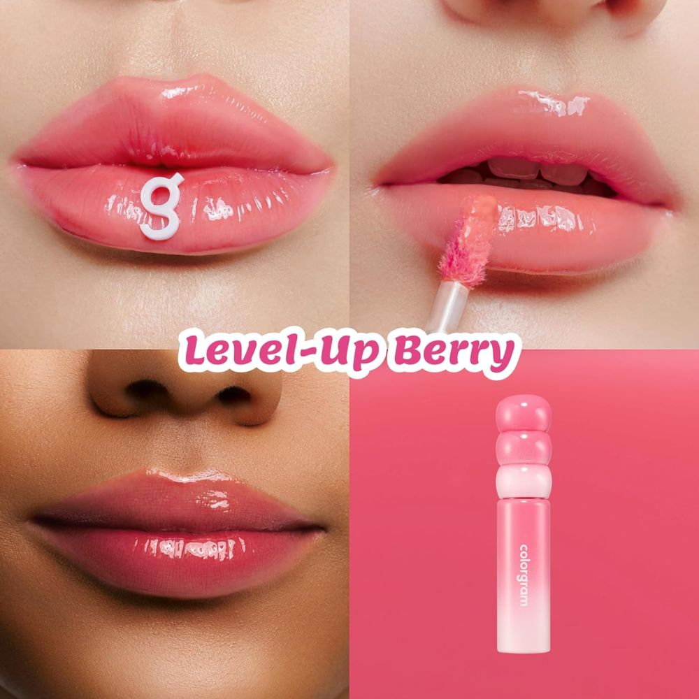 Colorgram Fruity Glass Tint Milk 05 Level Up Berry 3g