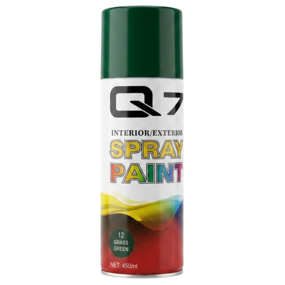 Q7 Pintura en Aerosol Spray Paint 12 Verde Oscuro 450ml
