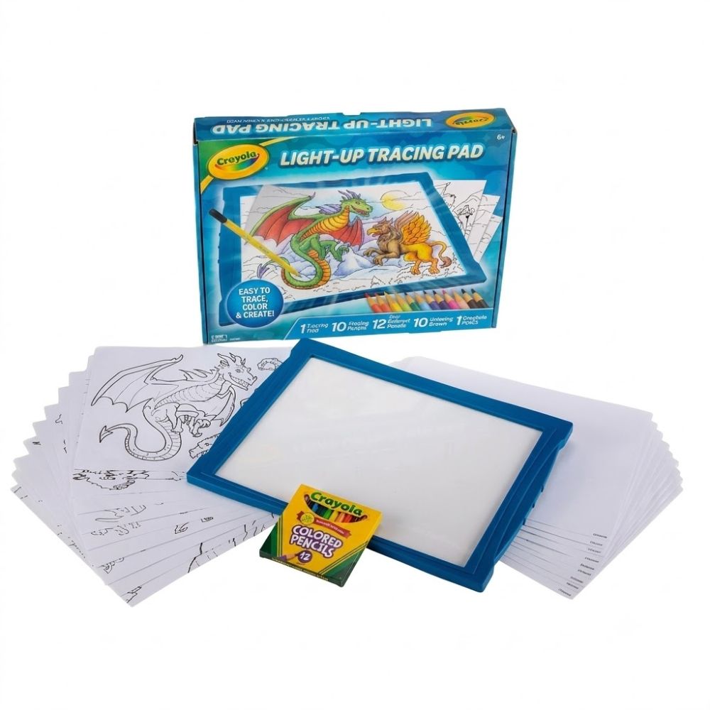 Crayola Light-Up Tracing Pad Blue 6+