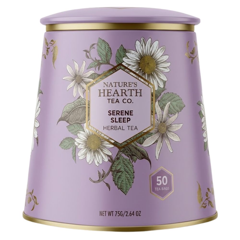 Nature's Hearth Serene Sleep Herbal Tea 50 bags