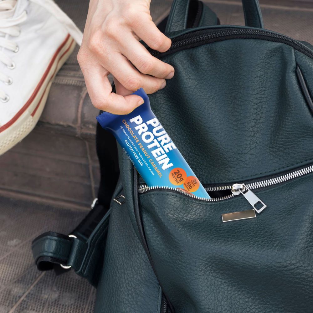 Pure Protein Barra Chocolate Peanut Caramel Gluten Free 50g