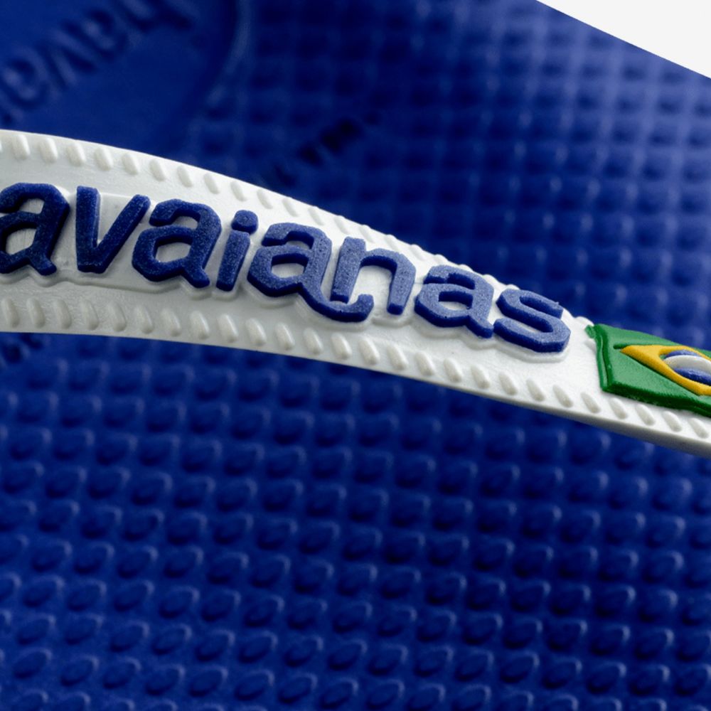 Havaianas Sandalias Brasil Logo Azul Naval