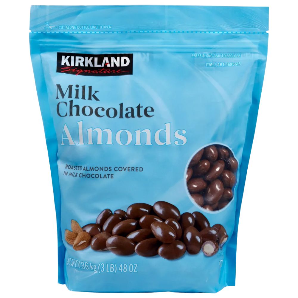Kirkland Milk Chocolate Almonds 1.36Kg