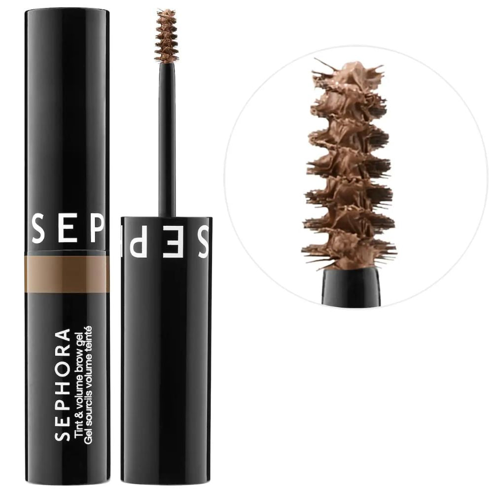 Sephora Tinte & Volume Brow Gel N°04 Midnight Brown 5ml