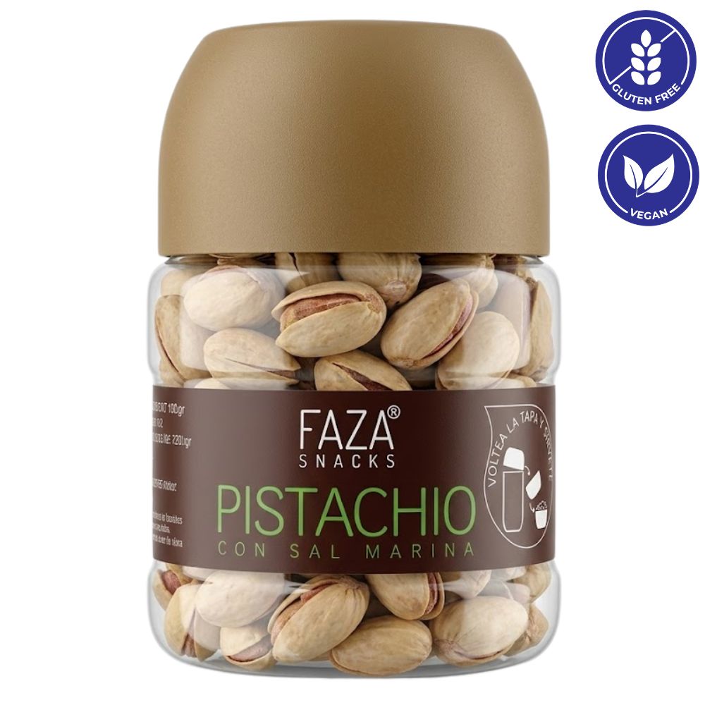 Faza Snacks Pistachio Con Sal Marina 100g