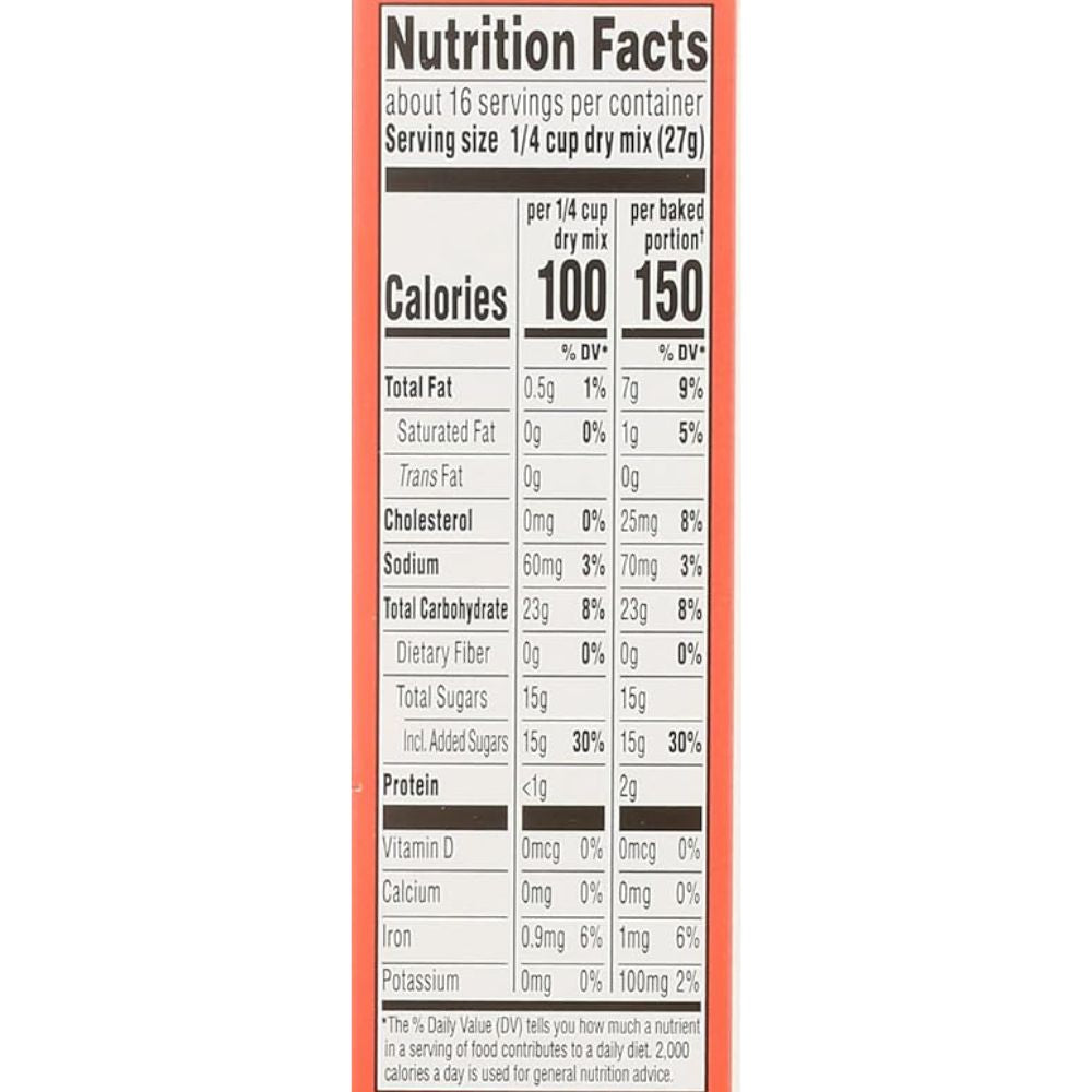 365 Whole Foods Market Gluten Free Fudge Brownie Mix 425g