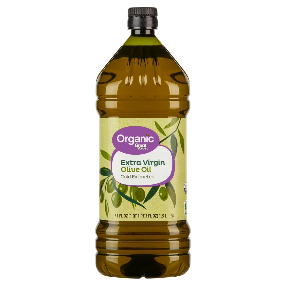 Great Value Aceite De Oliva Organic Extra Virgin Cold Extracted 1.5L