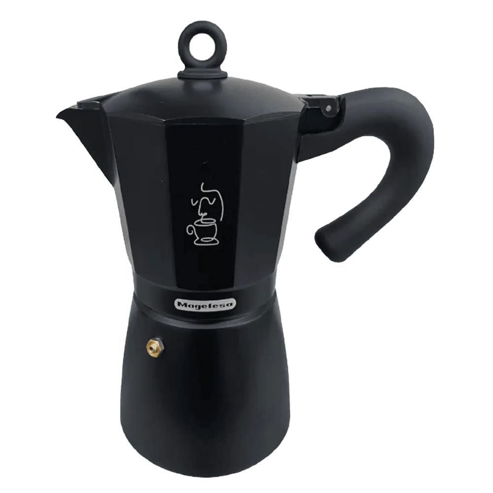 Magefesa Paolo Cafetera Italiana Negra 9 Tazas