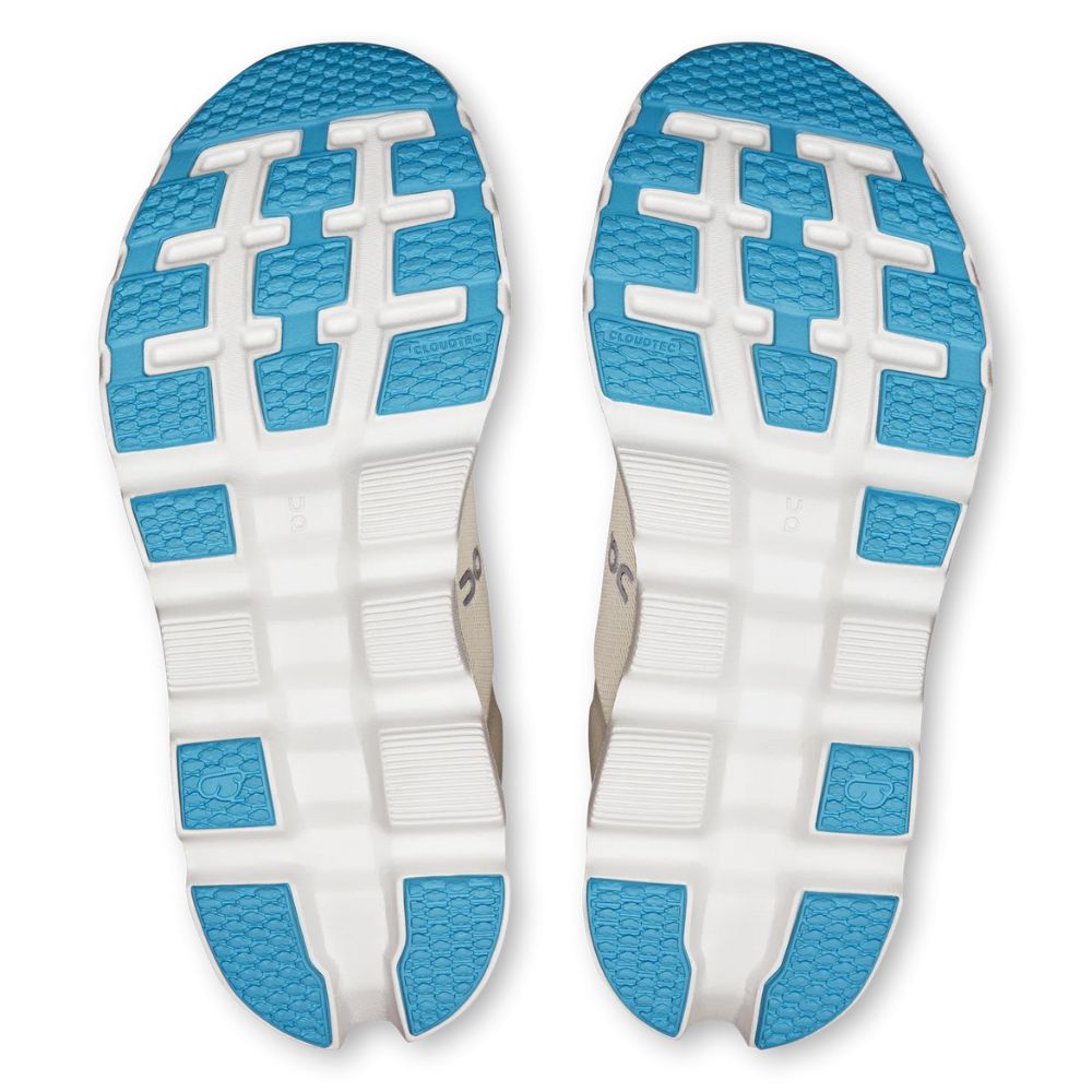 On Running Cloudstratus 3 Cream Artic Zapatos Para Damas