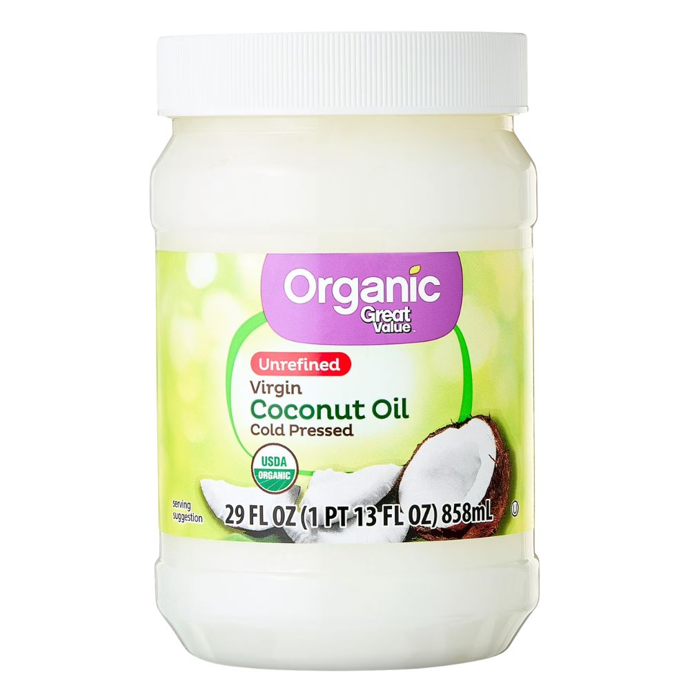 Great Value Aceite De Coco Organic Virgin Expeller Pressed 858ml