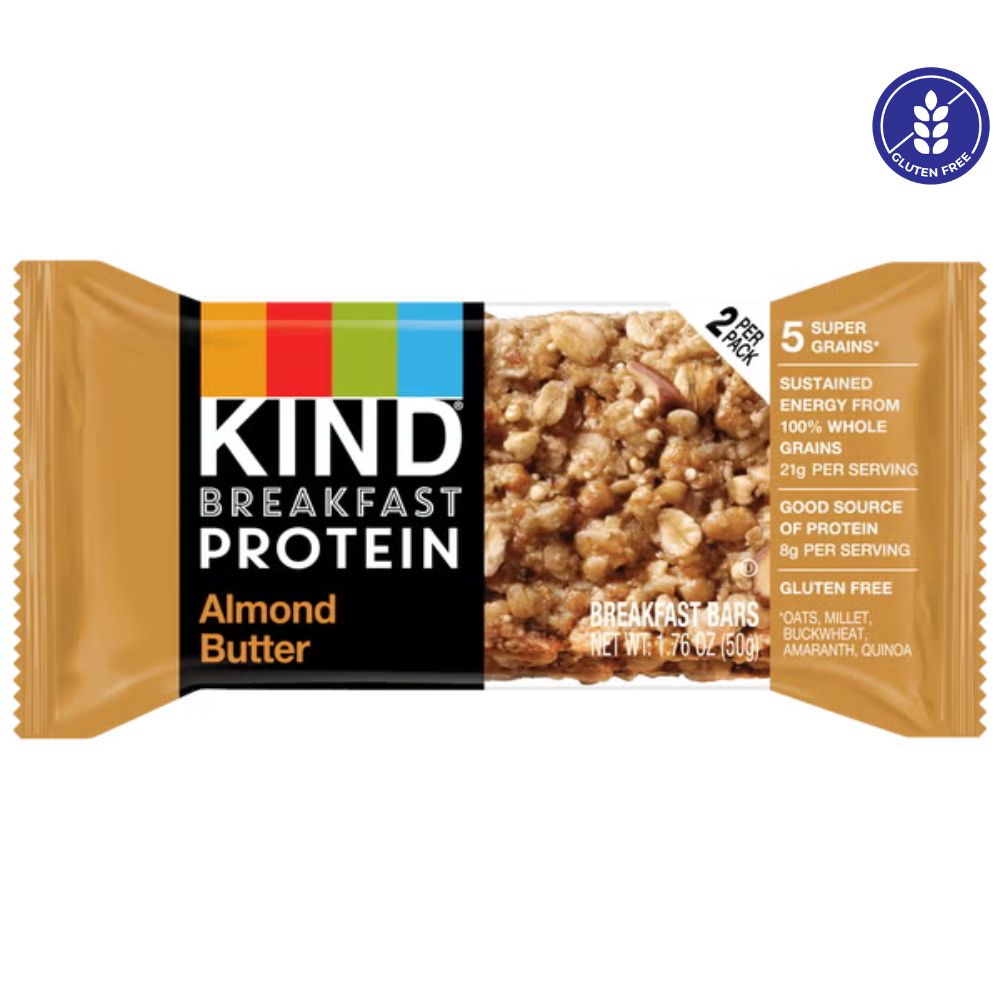Kind Barra Breakfafst Protein Almond Butter 50g