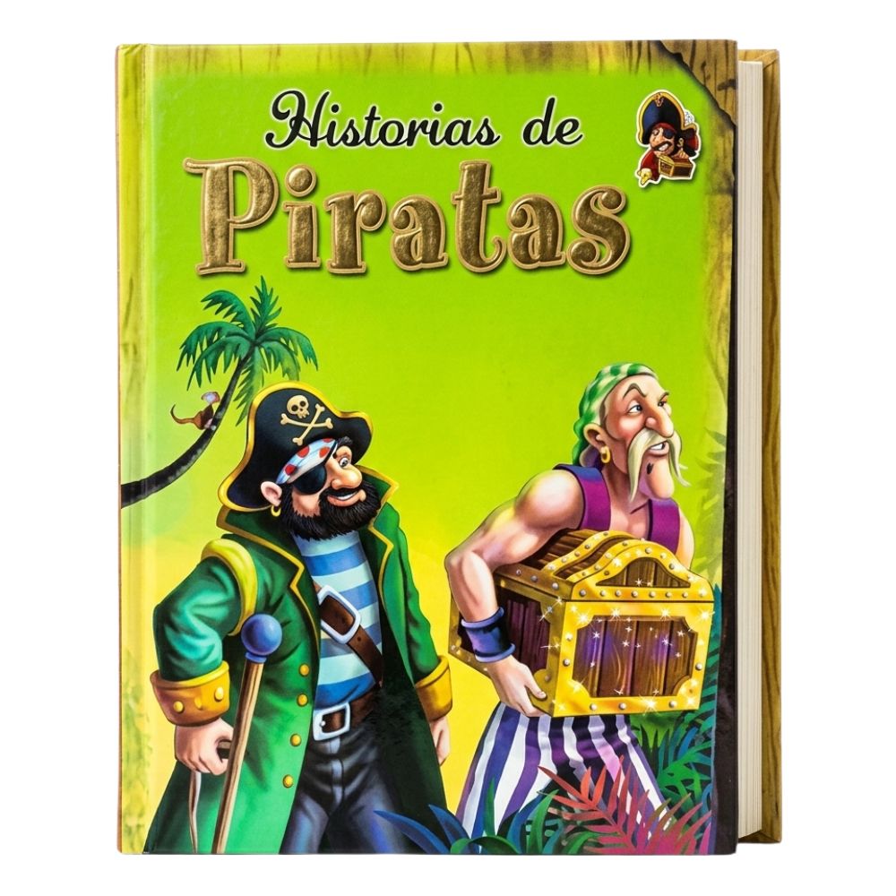 Libro Para Colorear Con Historias De Piratas