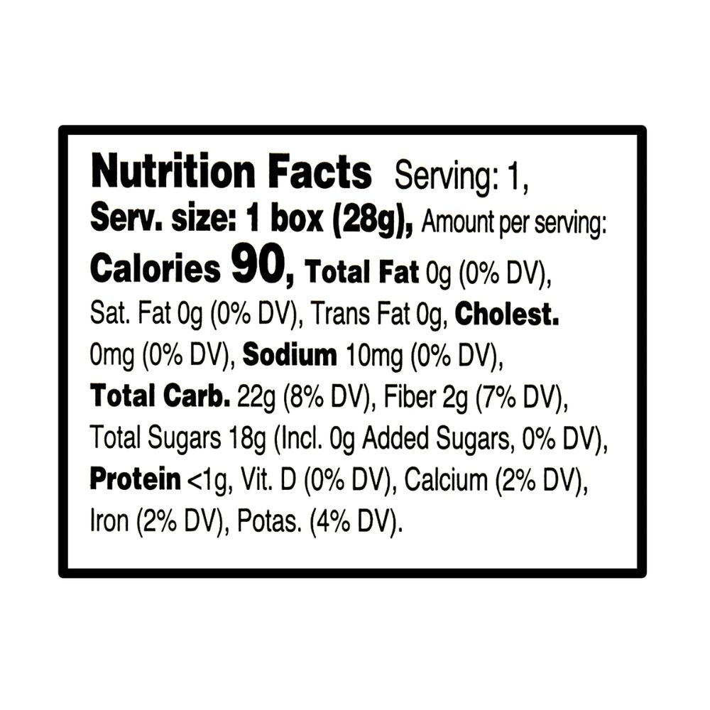 Great Value Raisins Sun Dried 28g