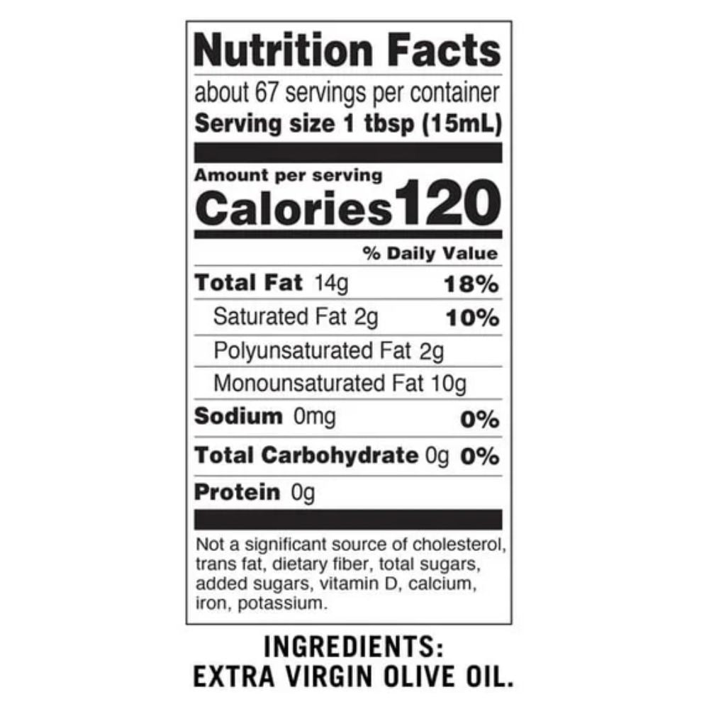 Ottavio Aceite de Oliva Extra Virgin Unfiltered Cold Pressed 1L