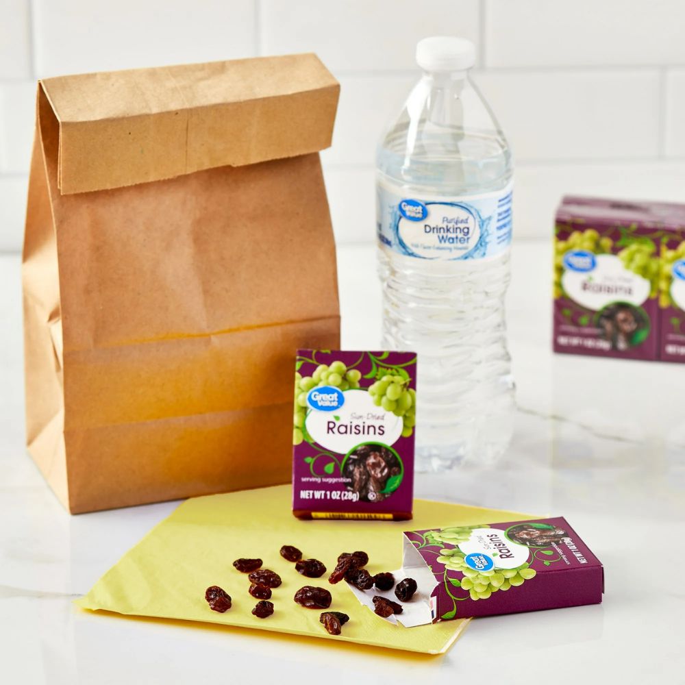 Great Value Raisins Sun Dried 28g