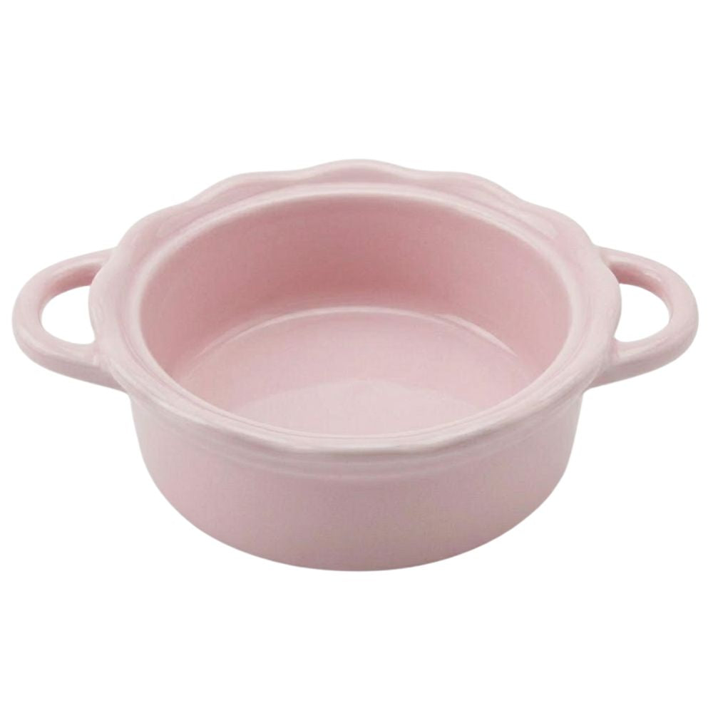 Martha Stewart Stoneware Caserola With Lid Color Rosado 11.4 cm