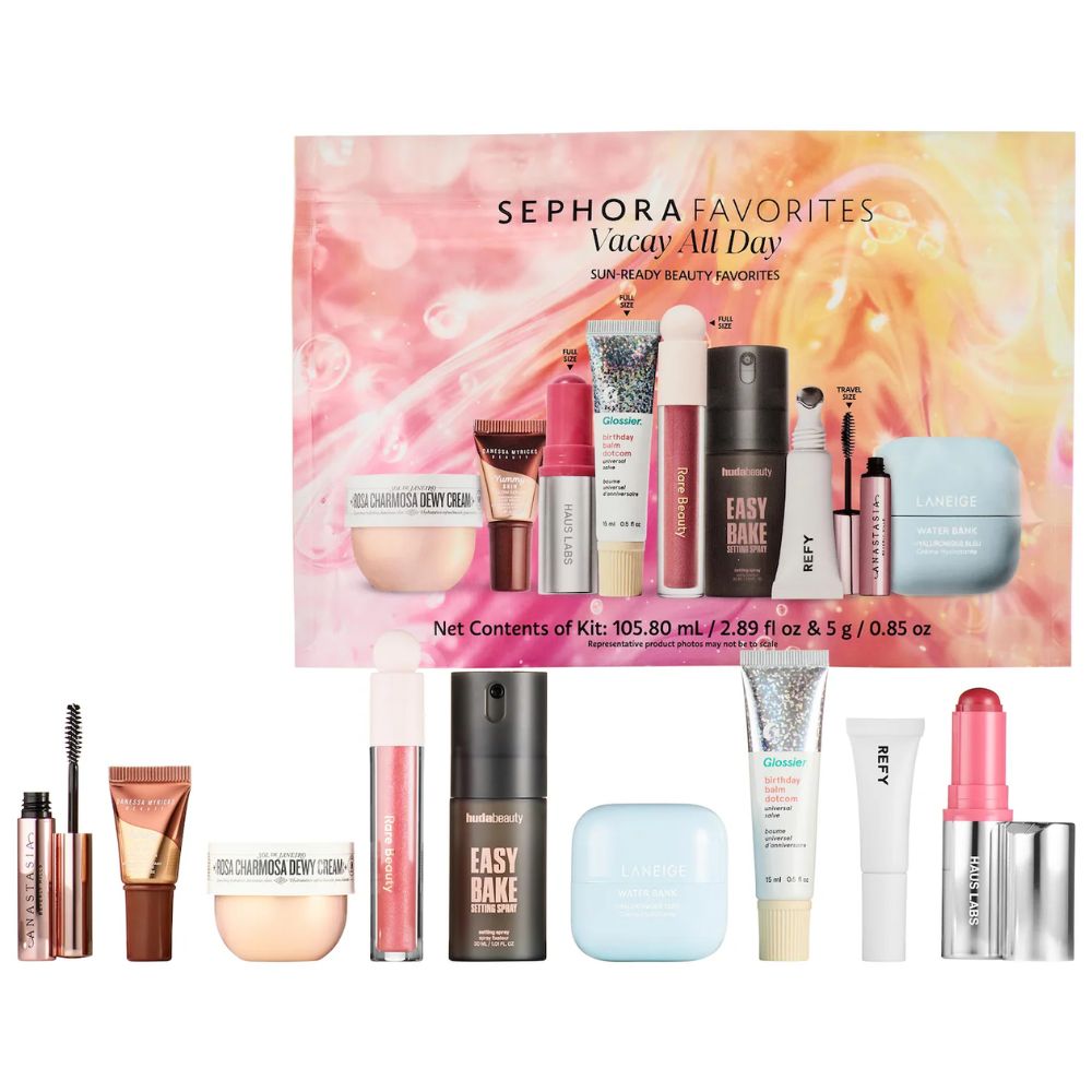 Sephora Favorites Vacay All Day Sun Ready Beauty Favorites Set 9 Und