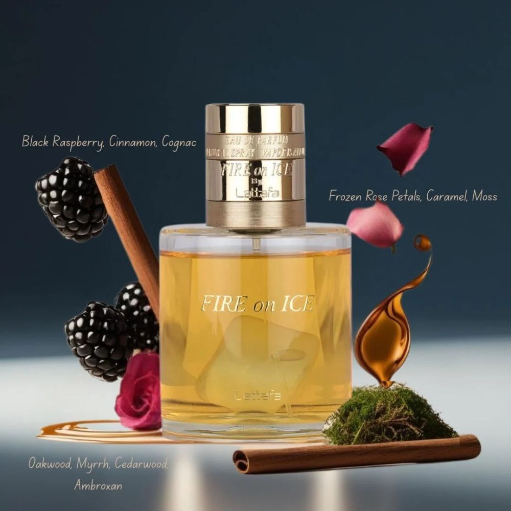 Lattafa Fire On Ice Eau De Parfum Unisex 110ml