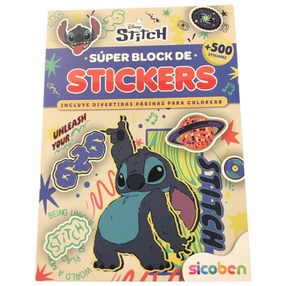 Stitch Super Block De Stickers