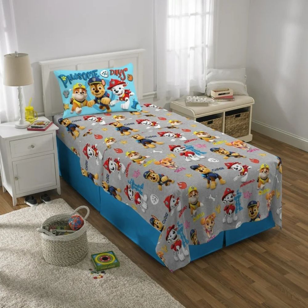 Paw Patrol Juego de Sabanas Tamaño Individual 3 Piezas