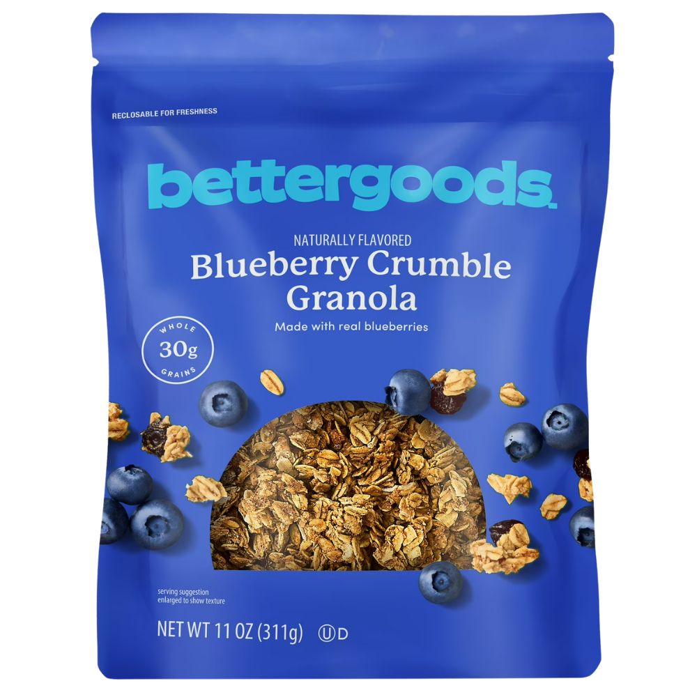 Bettergoods Naturally Flavored Blueberry Crumble Granola 311g