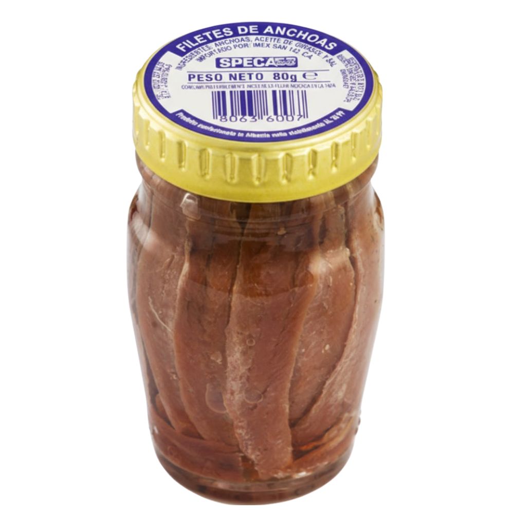 Speca Filetes De Anchoas 80g
