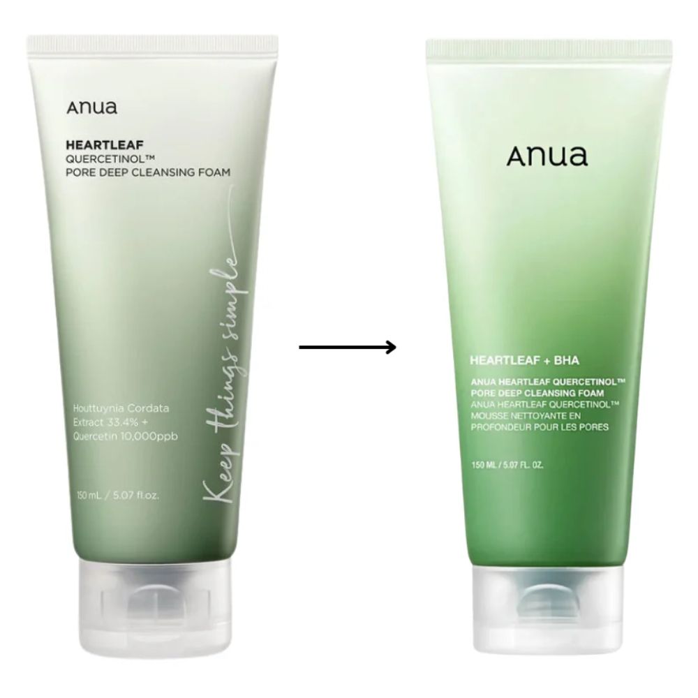 Anua Heartleaf Quercetinol Pore Deep Cleansing Foam 150ml