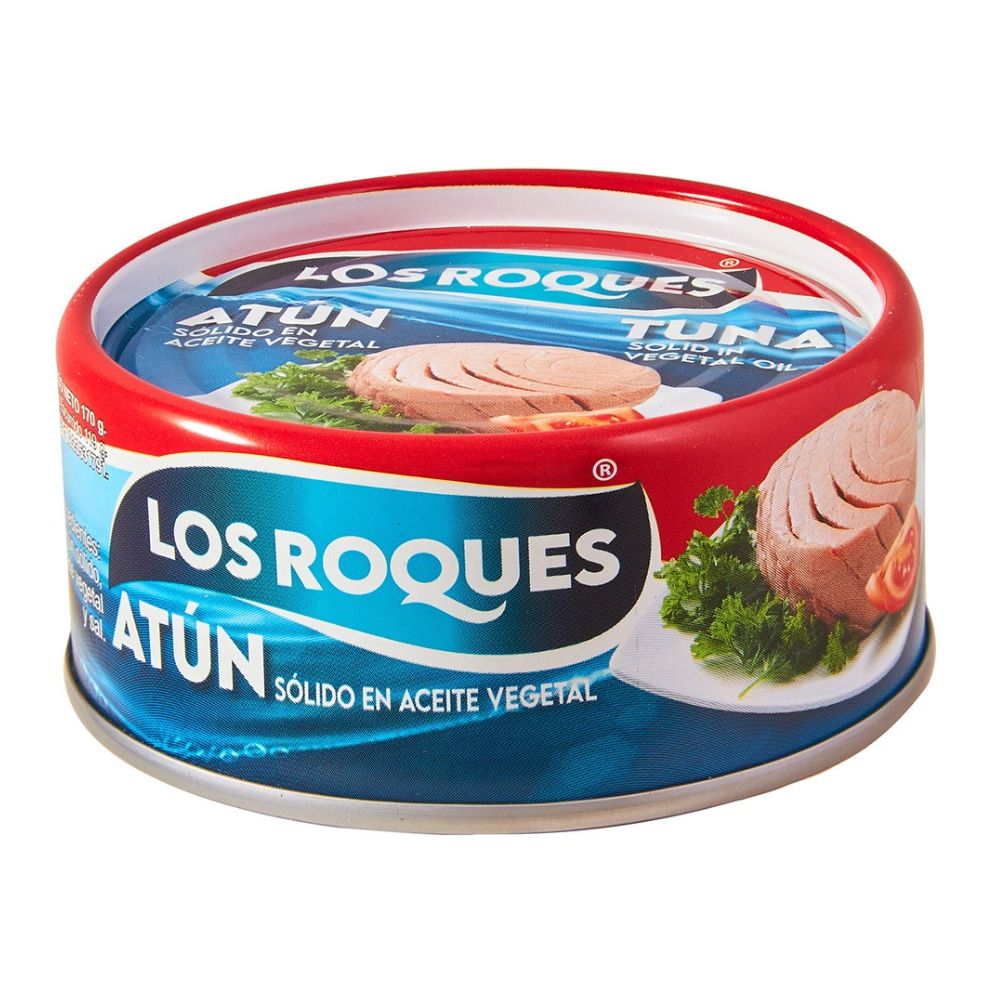 Los Roques Atun Solido En Aceite Vegetal 170g