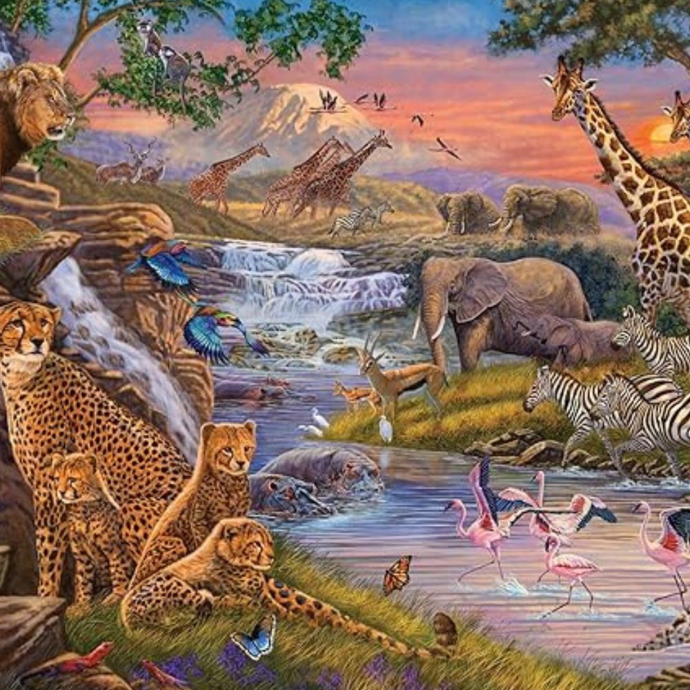 Ravensburger Rompecabezas Animal Kingdom 3000 Piezas