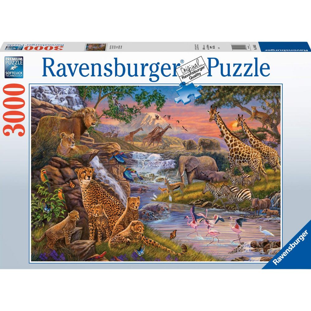 Ravensburger Rompecabezas Animal Kingdom 3000 Piezas