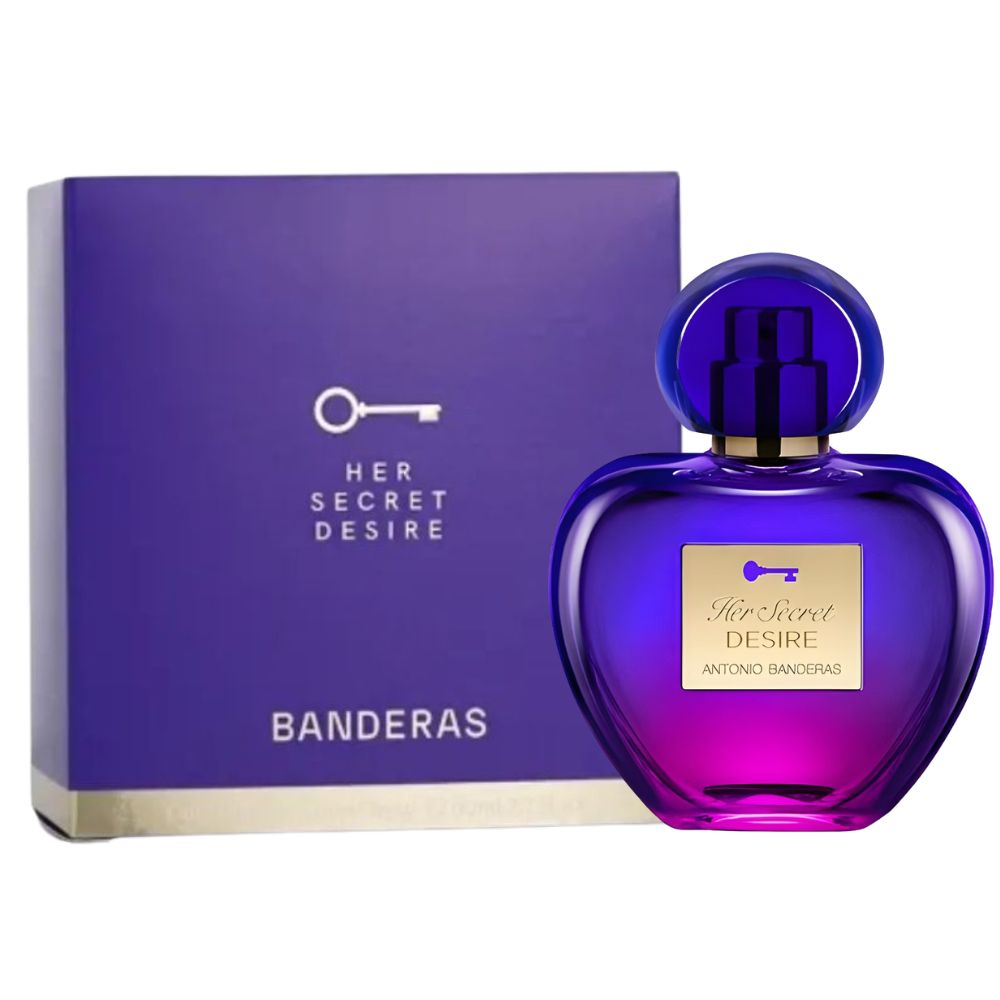 Antonio Banderas Her Secret Desire Eau De Toilette For Woman 80ml