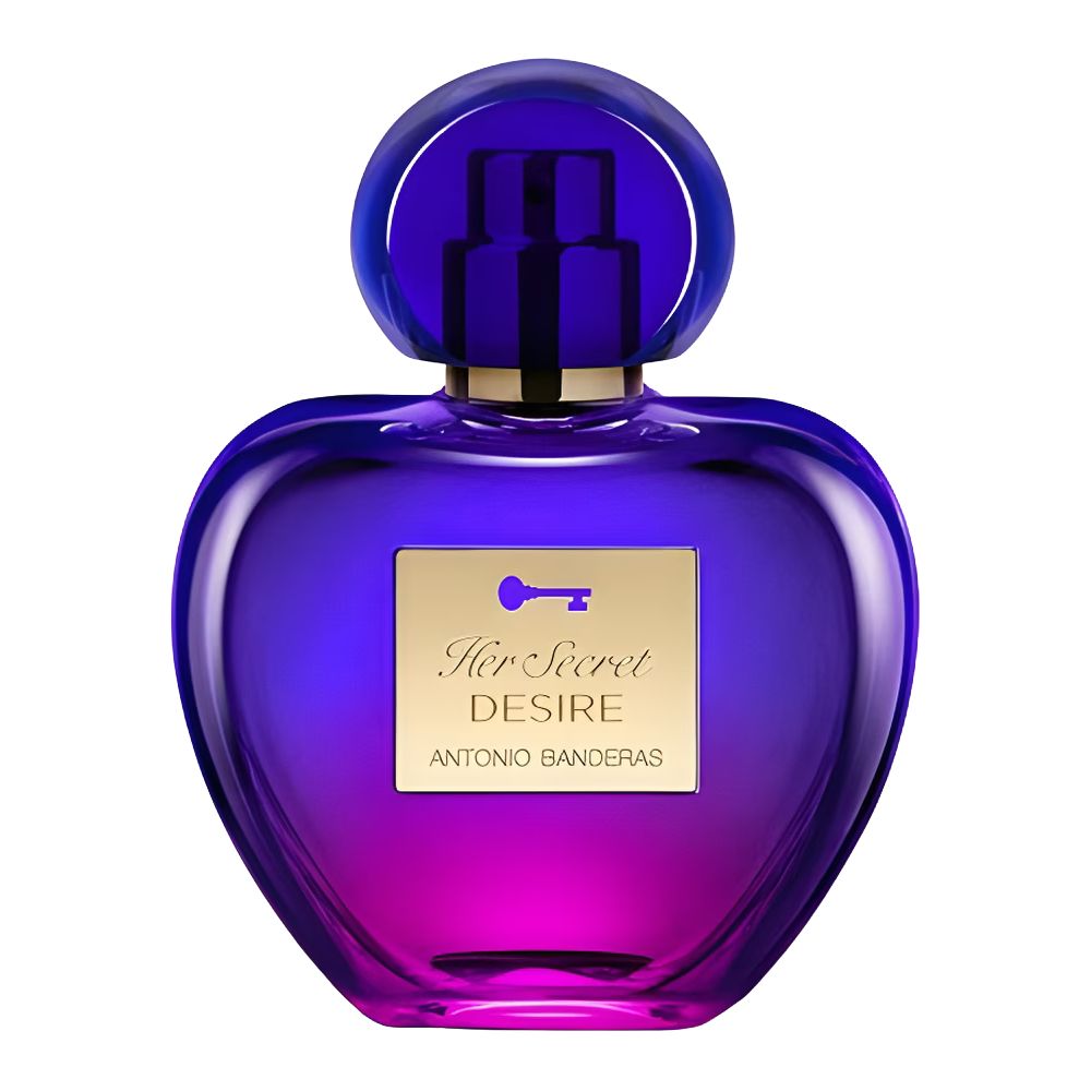 Antonio Banderas Her Secret Desire Eau De Toilette For Woman 80ml