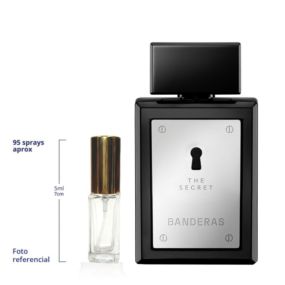 Antonio Banderas The Secret Decant Travel Size Eau De Toilette For Men