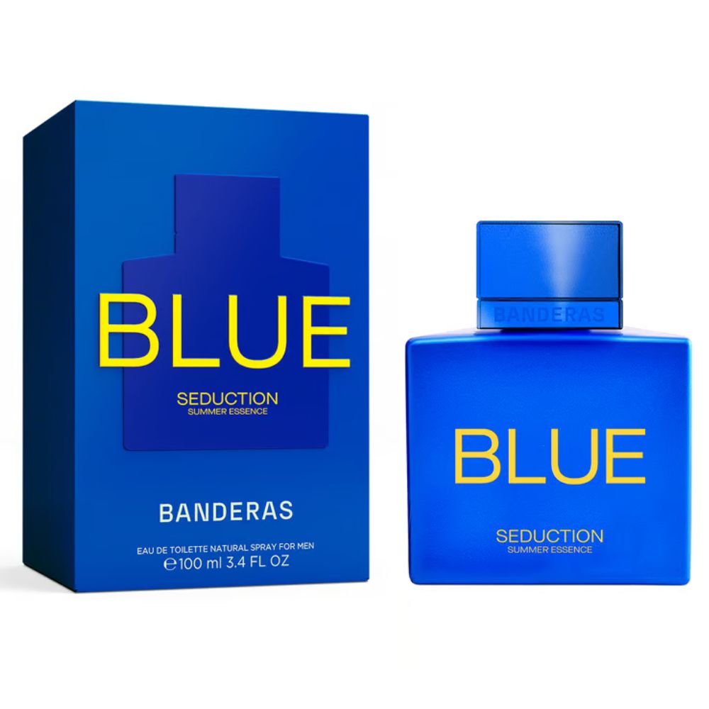 Antonio Banderas Blue Seduction Summer Essence Eau De Toilette for Men 100ml