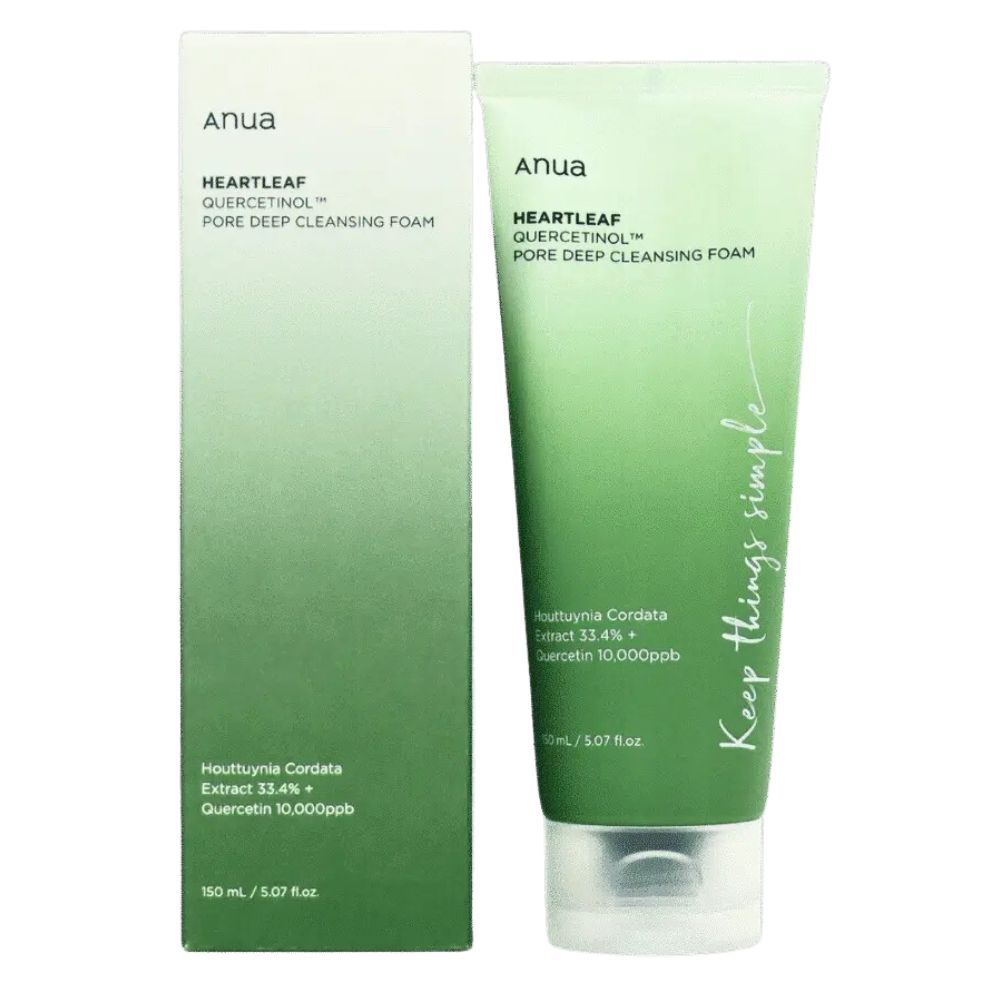 Anua Heartleaf Quercetinol Pore Deep Cleansing Foam 150ml