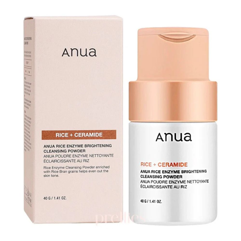 Anua Rice + Ceramide Enzyme Brightening Cleansing Powder 40gr