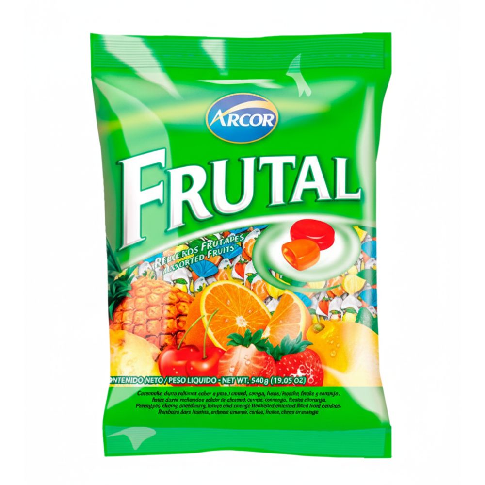 Arcor Caramelos Frutal 125gr 36 Und