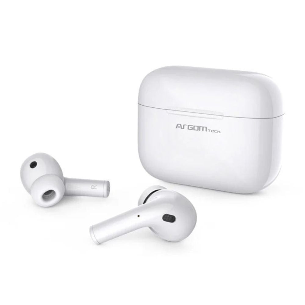 Argom Tech Audífonos Inalámbricos Stereo  Skei Pods E71 Case Negro